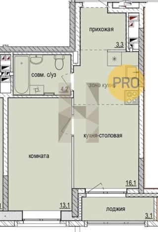 Купить однокомнатную квартиру в новостройках в ЖК Березовая роща в Ижевске. Вариант № 73883, 0, площадь -  квм, цена 3255500 рублей