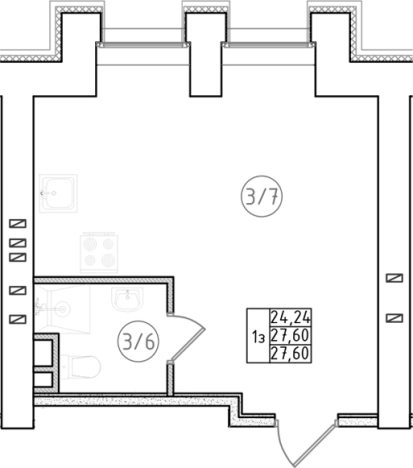 Купить квартиру в новостройках на улице Ивана Фомина в Санкт-Петербурге. Вариант № 6230540, 0, площадь -  квм, цена 6580000 рублей