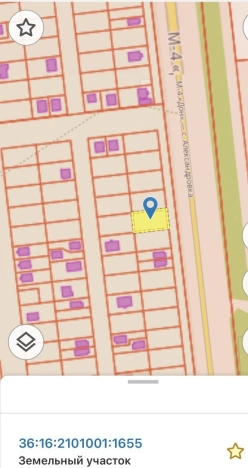 Купить земельный участок в Воронеже. Вариант № 31964, 2, площадь -  квм, цена 3390000 рублей