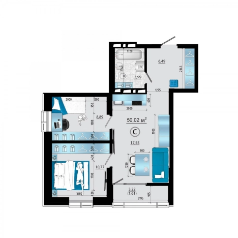 Купить квартиру на улице 7-й километр в Приморском крае. Вариант № 6058641, 0, площадь -  квм, цена 10416585 рублей