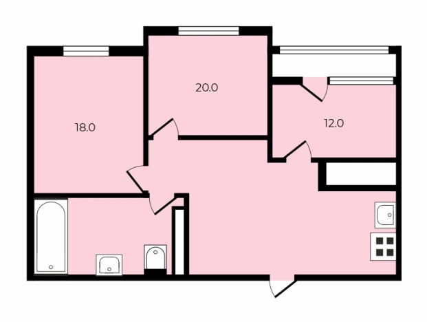 Купить квартиру в Москве. Вариант № 8056574, 0, площадь - квм, цена 44000000 рублей