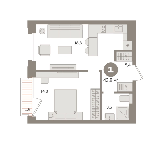 Купить однокомнатную квартиру у метро Фонвизинская в Москве. Вариант № 8624986, 0, площадь -  квм, цена 24200000 рублей