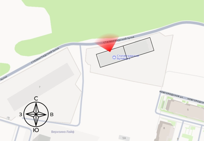 Купить квартиру в новостройках в ЖК "Сталинградский бульвар, 5" в смарт-квартале VERIZINO life в Владимире. Вариант № 148543, 1, площадь -  квм, цена 4050563 рублей