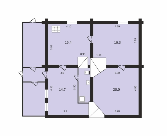 Купить двухкомнатную квартиру на улице Пожарского в Суздале. Вариант № 2082665, 31, площадь -  квм, цена 18500000 рублей