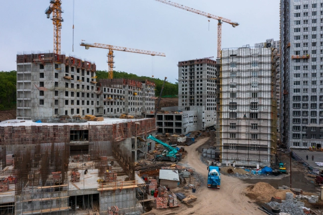 Купить двухкомнатную квартиру в новостройках на улице Весенняя в Приморском крае. Вариант № 4136757, 2, площадь - квм, цена 10696400 рублей