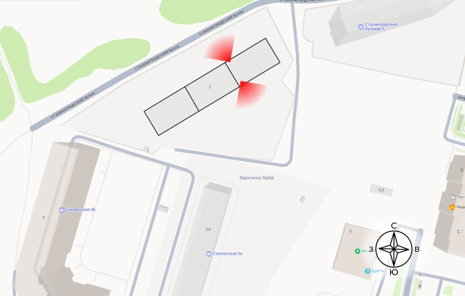 Купить квартиру в новостройках в ЖК "Сталинградский бульвар, 7" в смарт-квартале VERIZINO life в Владимире. Вариант № 146265, 1, площадь -  квм, цена 8377005 рублей