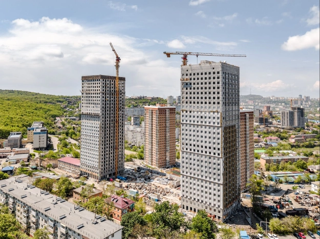 Купить двухкомнатную квартиру в ЖК Тихвинский в Владивостоке. Вариант № 5268634, 28, площадь -  квм, цена 9600000 рублей