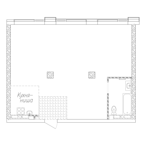 Купить двухкомнатную квартиру на улице Маковского в Владивостоке. Вариант № 4826119, 1, площадь - квм, цена 16075290 рублей