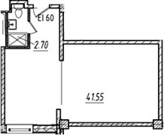 Купить Студию в ЖК Well в Санкт-Петербурге. Вариант № 8994831, 0, площадь -  квм, цена 17046000 рублей