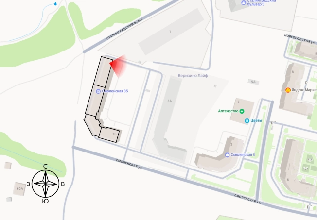 Купить квартиру в новостройках в ЖК "Смоленская 3Б" в смарт-квартале VERIZINO life в Владимире. Вариант № 146197, 1, площадь -  квм, цена 3514050 рублей