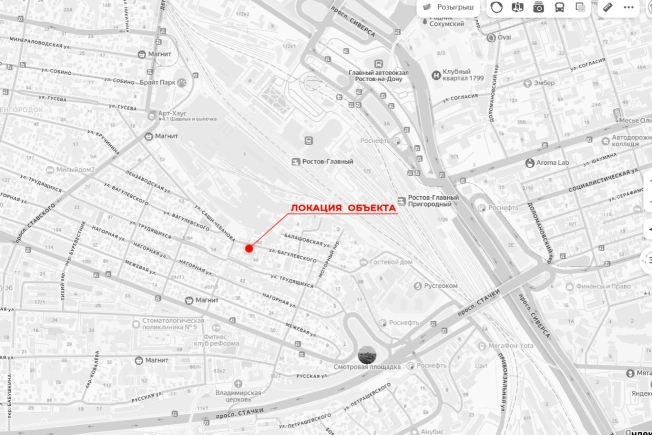 Купить коммерческую недвижимость в Ростове-на-Дону. Вариант № 26370, 0, площадь -  квм, цена 7200000 рублей