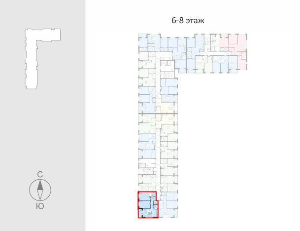Купить двухкомнатную квартиру в новостройках в ЖК Квартал Новаторов в Владимире. Вариант № 130596, 2, площадь -  квм, цена 7085000 рублей