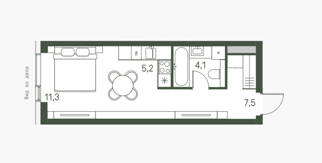 Купить квартиру в Москве. Вариант № 9907132, 1, площадь -  квм, цена 17000000 рублей