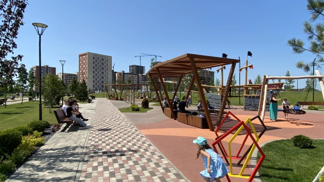 Купить квартиру в ЖК Родные просторы в Краснодаре. Вариант № 5462722, 3, площадь -  квм, цена 4800000 рублей