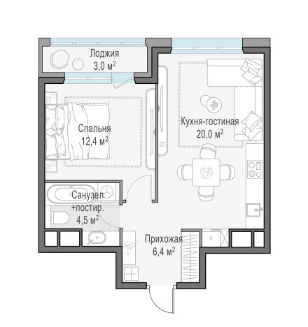 Купить квартиру в новостройках в ЖК Филатов Луг в Москве. Вариант № 134040, 0, площадь -  квм, цена 14230000 рублей