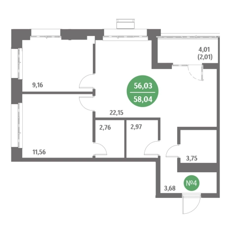 Купить квартиру в ЖК Стрижи в Приморском крае. Вариант № 10290374, 0, площадь -  квм, цена 9720000 рублей