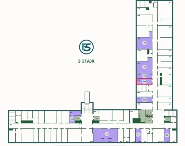 Снять коммерческую недвижимость свободного назначения на улице Коммунистическая в Новосибирске. Вариант № 9457, 5, площадь -  квм, цена 38590 рублей
