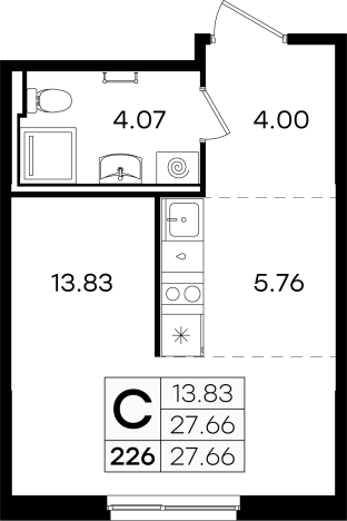 Купить квартиру в ЖК GloraX Новинки в Нижегородской области. Вариант № 137551, 0, площадь -  квм, цена 3899999 рублей