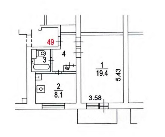 Купить квартиру в Москве. Вариант № 9114998, 15, площадь - квм, цена 19200000 рублей