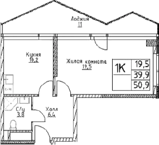 Купить квартиру в новостройках в районе Черёмушки в Москве. Вариант № 10306462, 0, площадь -  квм, цена 20680670 рублей