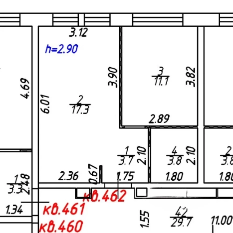 Купить квартиру в Москве. Вариант № 9975189, 4, площадь -  квм, цена 17900000 рублей