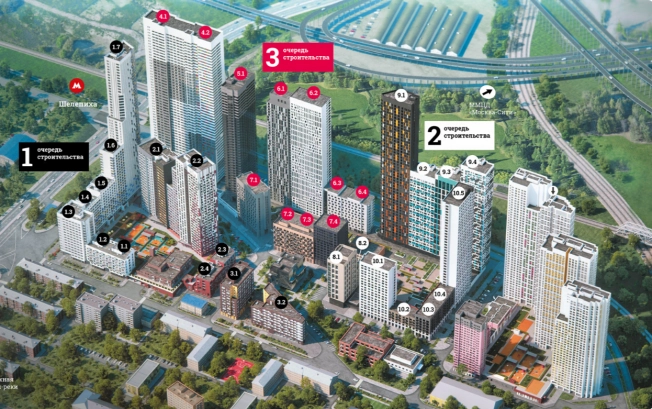Купить квартиру на улице Шелепихинское шоссе в Москве. Вариант № 13188, 0, площадь - квм, цена 32000000.0000 рублей