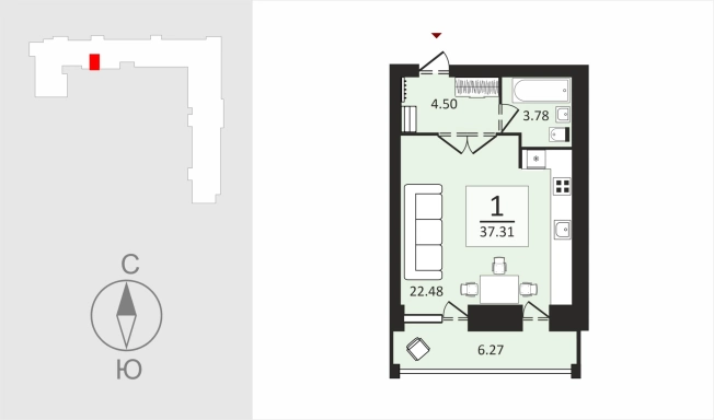 Купить квартиру в Владимире. Вариант № 10355360, 0, площадь -  квм, цена 4671250 рублей