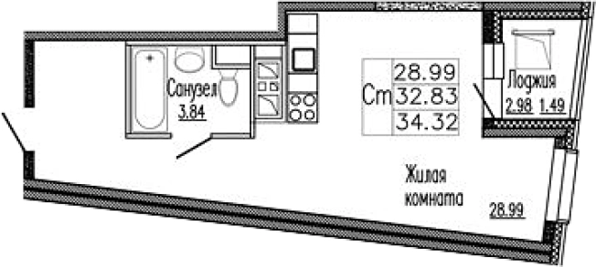 Купить квартиру в Сергиеве Посаде. Вариант № 139302, 0, площадь -  квм, цена 4290000 рублей