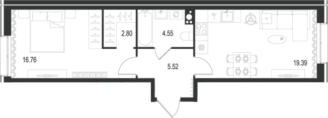 Купить квартиру в новостройках в ЖК Остров первых в Санкт-Петербурге. Вариант № 7260770, 0, площадь -  квм, цена 20872716 рублей