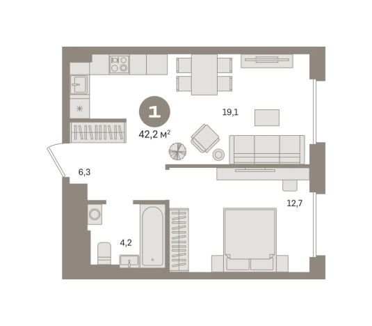 Купить квартиру у метро Домодедовская в Москве. Вариант № 8874673, 0, площадь -  квм, цена 14320000 рублей