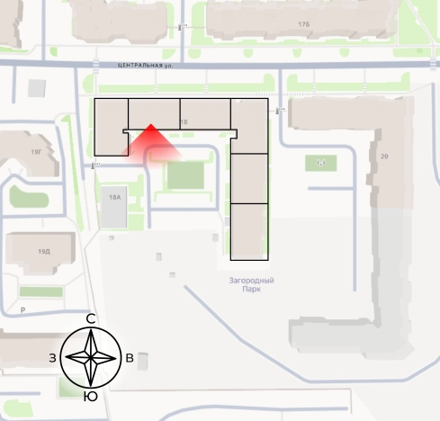 . Вариант № 106738, 0, площадь - 50.47 квм, цена 7065800 рублей