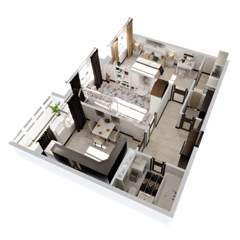 Купить квартиру в новостройках в Коврове. Вариант № 9232818, 5, площадь -  квм, цена 6086850 рублей