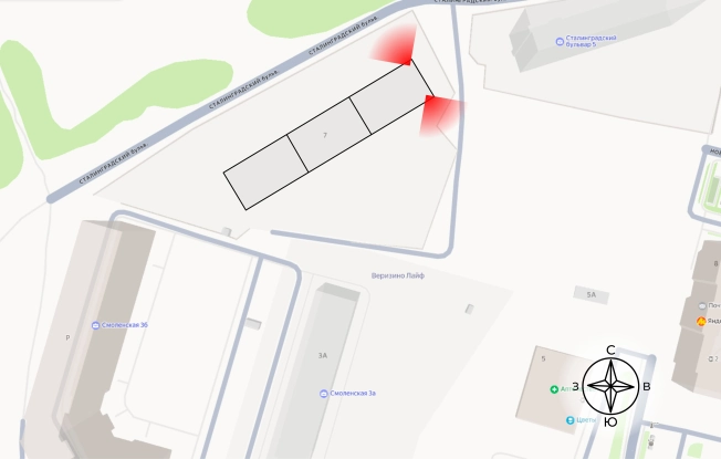 Купить квартиру в новостройках в ЖК "Сталинградский бульвар, 7" в смарт-квартале VERIZINO life в Владимире. Вариант № 146394, 1, площадь -  квм, цена 4072080 рублей