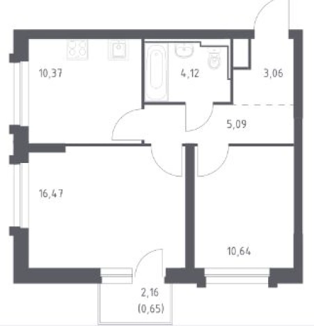 Купить квартиру на улице Зоотехнический переулок в Чите. Вариант № 140811, 0, площадь -  квм, цена 9865772 рублей