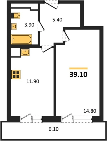 Купить квартиру в новостройках в ЖК Горизонт (Gorizont) (НОВОСИБИРСК) в Новосибирске. Вариант № 116316, 0, площадь -  квм, цена 5500000 рублей