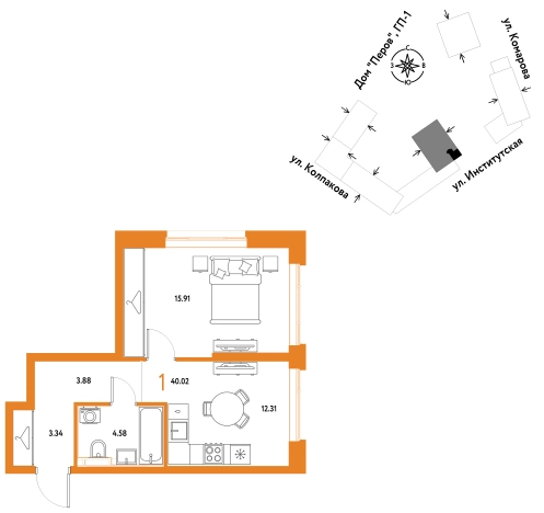 Купить квартиру в ЖК Страна.Парковая в Мытищах. Вариант № 10440682, 0, площадь -  квм, цена 16160000 рублей