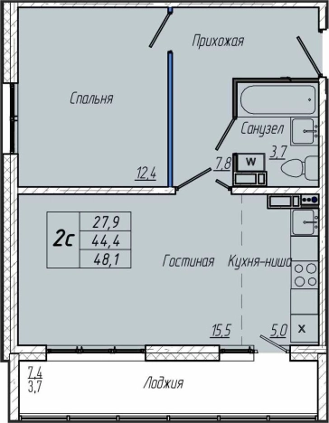 Купить квартиру в новостройках в ЖК Кемерово Сити (Кемерово) в Кемерове. Вариант № 109849, 0, площадь -  квм, цена 7190000 рублей