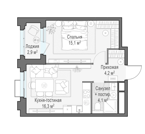 Купить квартиру у метро Нагорная в Москве. Вариант № 89081, 0, площадь - квм, цена 24170000.0000 рублей