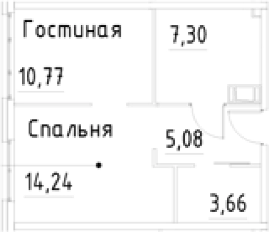 Купить однокомнатную квартиру на улице Цветной бульвар в Ленинградской области. Вариант № 9327684, 0, площадь -  квм, цена 7555377 рублей