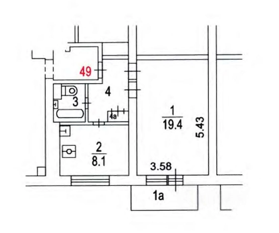 Купить квартиру в Москве. Вариант № 6716877, 2, площадь - квм, цена 19200000 рублей