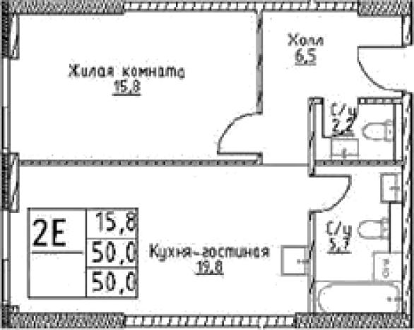 Купить двухкомнатную квартиру в районе Черёмушки в Москве. Вариант № 10307441, 0, площадь -  квм, цена 18055000 рублей
