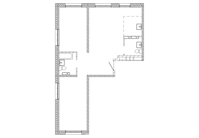 Купить двухкомнатную квартиру в новостройках в Приморском крае. Вариант № 4119663, 0, площадь -  квм, цена 13402800 рублей