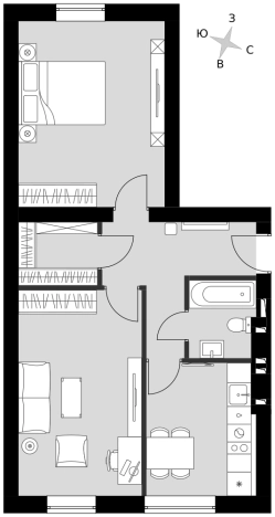 Купить двухкомнатную квартиру в Апрелевке. Вариант № 9891475, 0, площадь -  квм, цена 15091782 рублей