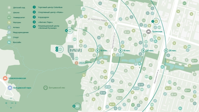 Купить однокомнатную квартиру на вторичке в ЖК ПаркСайд в Москве. Вариант № 6245558, 11, площадь -  квм, цена 15500000 рублей