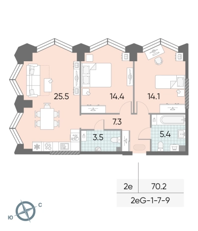 Купить квартиру у метро ЗИЛ в Москве. Вариант № 8182548, 0, площадь -  квм, цена 37058018 рублей