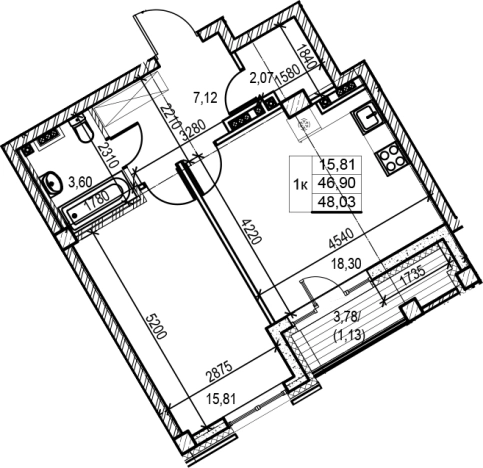 Купить двухкомнатную квартиру в ЖК Neva Residence в Санкт-Петербурге. Вариант № 70061, 0, площадь - квм, цена 24768320 рублей