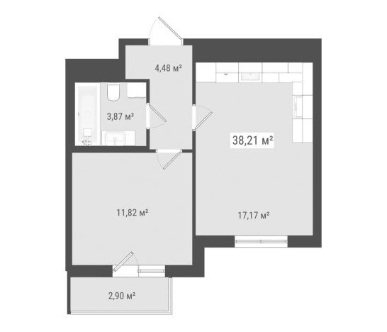 Купить квартиру на улице Петровский бульвар в Ленинградской области. Вариант № 9142270, 0, площадь - квм, цена 8065468 рублей