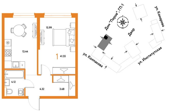 Купить квартиру в ЖК Страна.Парковая в Мытищах. Вариант № 10440933, 0, площадь -  квм, цена 16066667 рублей