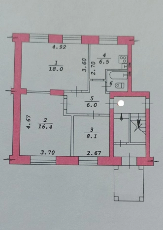 Купить трехкомнатную квартиру на улице Жилмассив в Новосибирской области. Вариант № 6903834, 9, площадь -  квм, цена 4950000 рублей