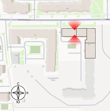 Купить однокомнатную квартиру в ЖК Загородный парк в Владимире. Вариант № 114384, 2, площадь -  квм, цена 6496000 рублей